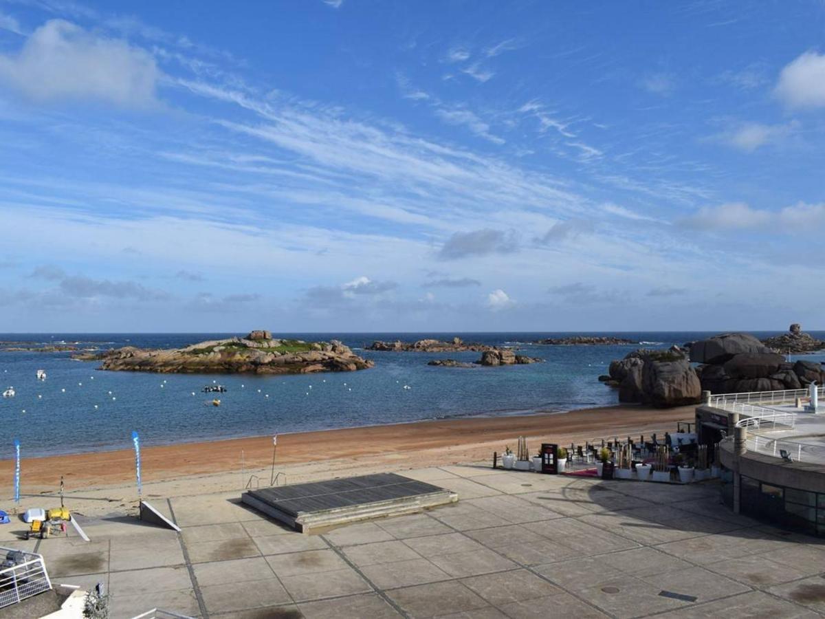 Appartement Terrasse Bord De Mer A Tregastel Avec Parking - Fr-1-368-19 エクステリア 写真